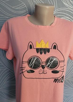 🐱 🐱 🐱 кошечка модная красивая футболка