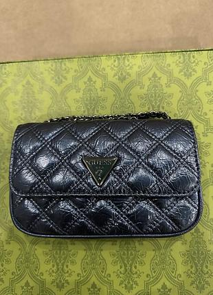 Сумочка guess розкішного синього кольору
