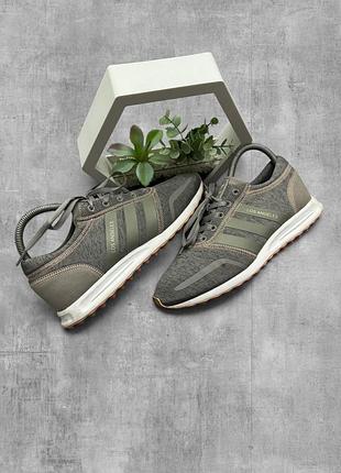Кросівки adidas los angeles оригінал хакі чоловічі жіночі кросівки адідас лос анджелес