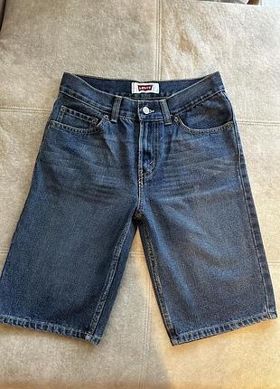 Джинсові шорти levi’s на хлопчика 12/13 років
