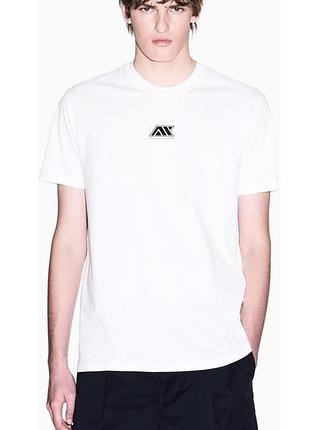 Нова футболка armani exchange розмір xl - xxl small center logo