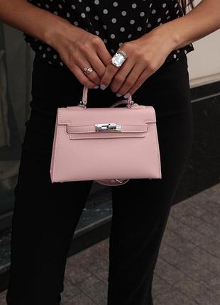 Сумочка évora bag pink/silver🩷 2