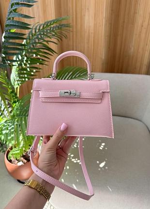 Сумочка évora bag pink/silver🩷 5
