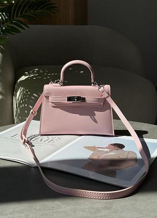 Сумочка évora bag pink/silver🩷 8