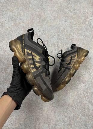 Чоловічі кросівки nike vapormax 2019 black and gold
