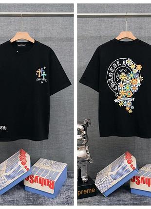Оверсайз футболки chrome hearts
