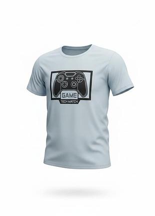 🌅 крутая детская футболка australian cotton "game tech match" для настоящего геймера