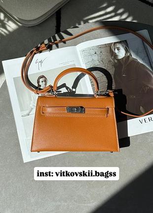 Сумочка évora bag ginger/silver🤎