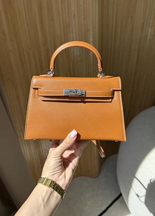 Сумочка évora bag ginger/silver🤎 2