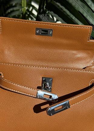 Сумочка évora bag ginger/silver🤎 6