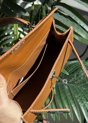 Сумочка évora bag ginger/silver🤎 7