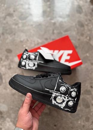 Стильные кроссовки nike air force 1 low x comme des garçons supreme