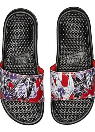 Шльопанці жіночі nike wmns benassi jdi print 618919-024