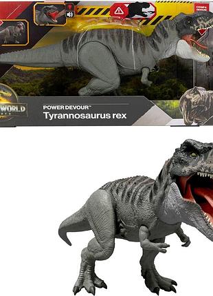 Jurassic world динозавр тиранозавр рекс jgb50 rebirth power devour tyrannosaurus rex dinosaur