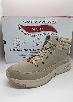 Замшевые ботинки skechers arch fit оригинал