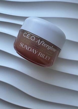 Оригінал гель-крем з вітаміном с sunday riley c.e.o. afterglow brightening vitamin c cream 30 грам повнорозмір