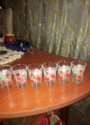Винтажные рюмочки.