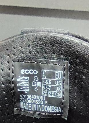 Кожаные кроссовки кеды ecco soft7 оригинал 5