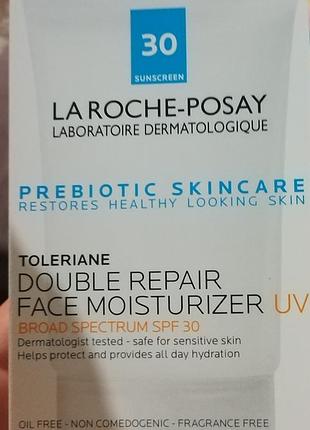 La roche-posay toleriane double repair moisturizer с уф-защитой spf30