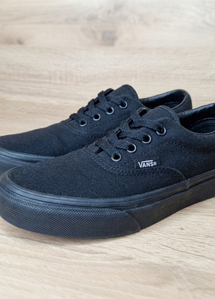 Дитячі кеди vans оригінал повністю чорні