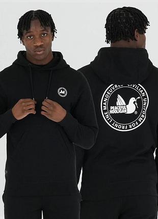 Худі peaceful hooligan cup hoodie black | оригінал