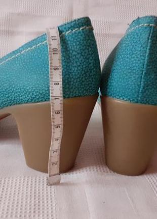 Yokono женские туфли кожаные. испания. 40р /27 см7 фото