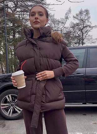 Жилетка матова плащівка