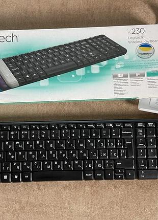Бездротова клавіатура logitech k230