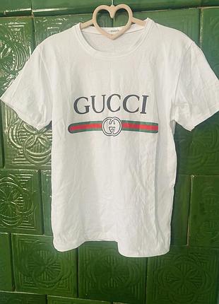 Футболка gucci 46 m хлопок идеальное состояние новой