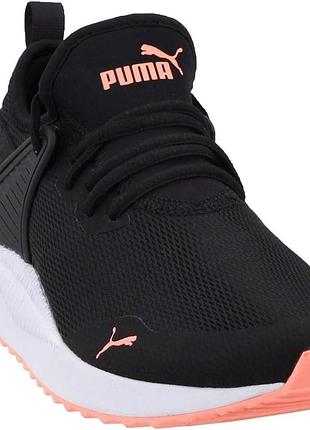 Спортивні жіночі кросівки puma pacer next cage в забарвленні puma black / bright peach (або coral)розмір: 37,5