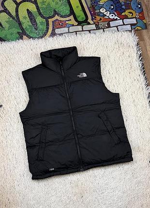 Оригинальная мужская пуховая жилетка жилет пуховик куртка тнф the north face 700 tnf