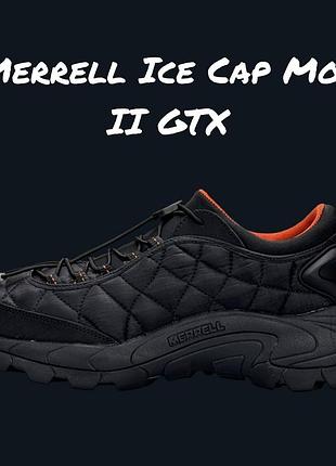 Merrell ice cap moc ii gtx black orange