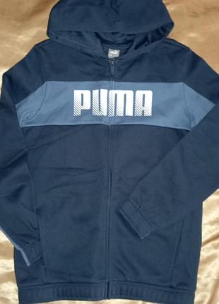 Оригинальная спортивная зепка с микрофлисом puma на подростка 170-176 см (цвет в действительности - первое фото)