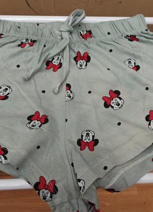 Женские пижамные трикотажные трусы шортики размер 6-8 xs из хлопка