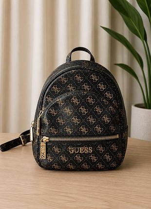 Маленький рюкзак guess оригінал коричневий
