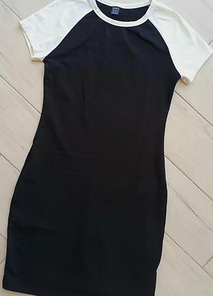 Платье футболка от shein мини хлопковое