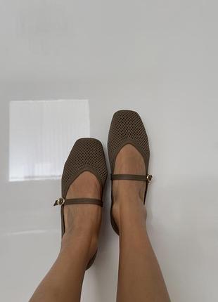 Туфли балетки босоножки тапочки мюли слингбеки сетка белые alaia zara mango h&m massimo dutti one by one chef 17 stradivarius bershka pull&bear