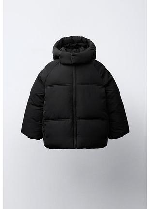Зимній дитячий пуфер куртка zara