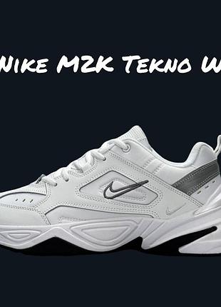 Nike m2k tekno w white grey