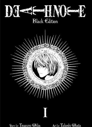 Манга death note: black edition (тетрадь смерти)