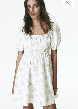 Жіноча сукня в принт h&m