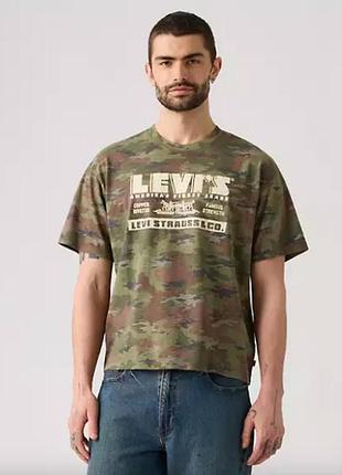 Футболка мужская levi's. Цвет: americas finest - green
