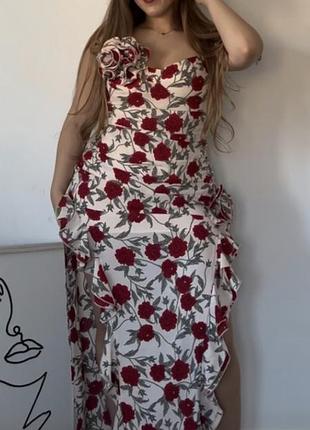Жіночий літній сарафан бренд prettylittlething розмір евро 56