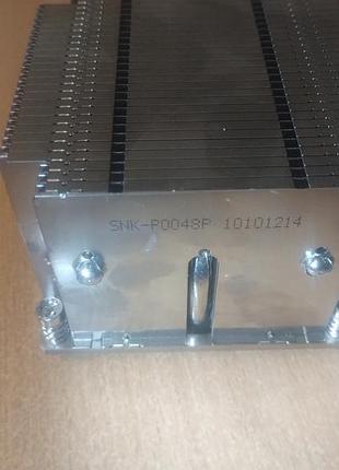 Радиатор supermicro snk-p0048p 2u lga2011 (квадрад / square)