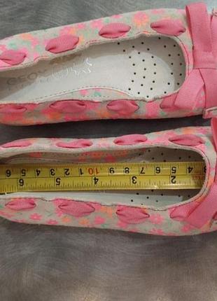 Geox кожаные балетки, туфли, р. 29 8