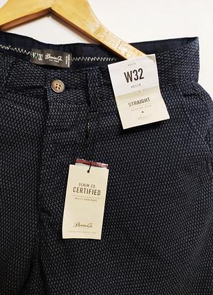Denim co стрейчевые коттоновые шорты чинос