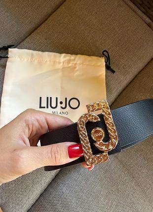 Двосторонній оригінальний ремінь liu jo