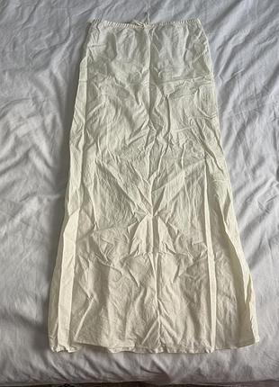 Новая трендовая юбка h&amp;m, размер s, 70% cotton