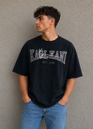 Футболка karl kani мужское худи свитшот поло karl kani vintage