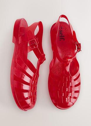 Мыльницы self красные jelly shoes melissa 38 размер сандалии резиновые